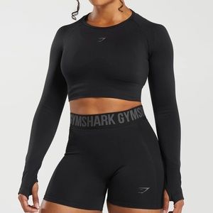 Gymshark Flex Sports Long Sleeve Crop Top